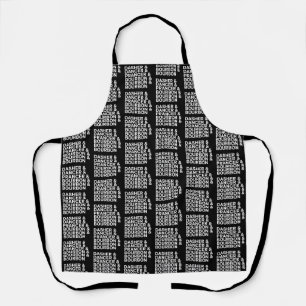 Dasher Dancer Prancer & Bourbon Christmas Holiday Apron