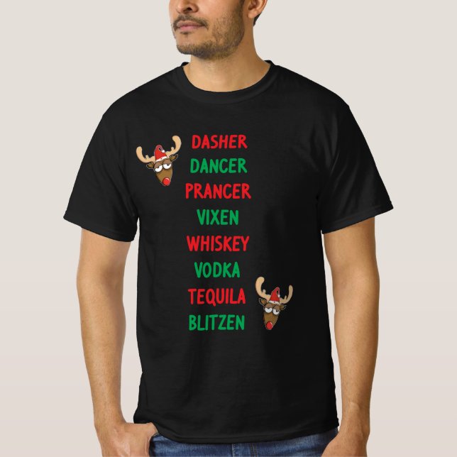 Dasher Dancer T-Shirt (Front)