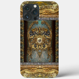 Dashford High Street Baroque Monogram   iPhone 13 Pro Max Case