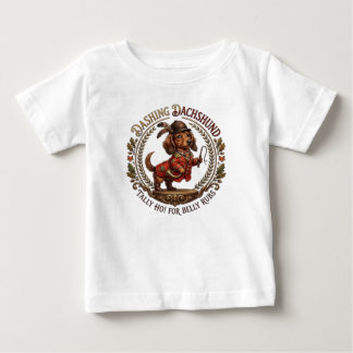 DASHING DACHSHUND BABY T-Shirt