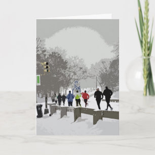 Dashing for the Holidays Holiday Card