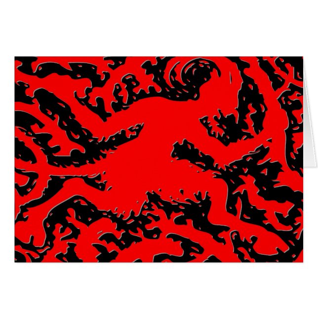Dashing Red Devil Design (Front Horizontal)