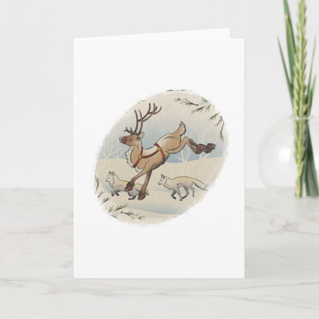 Dashing Through the Snow Card (Front)