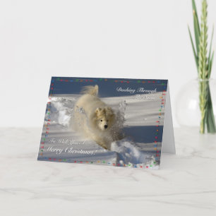 Dashing Through The Snow - Christmas Card