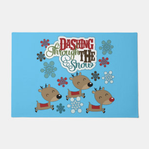 Dashing Throw The Snow Doormat