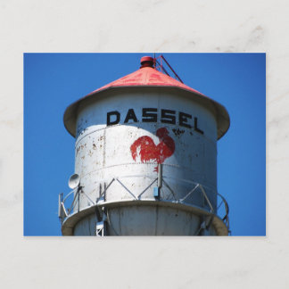 Dassel Water Tower Postcard