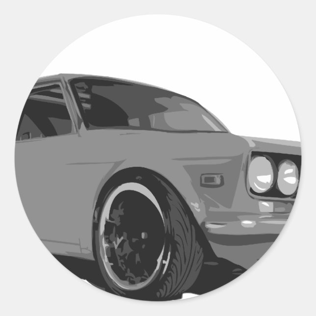 Dastun 510 classic round sticker (Front)