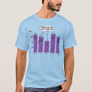 Data Analysis Science Geek Nerd Joke T-Shirt