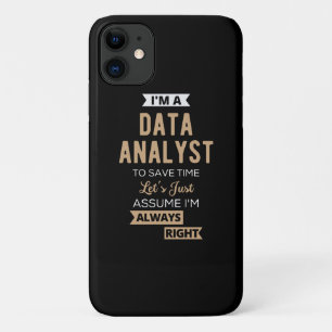 Data Analyst iPhone 11 Case