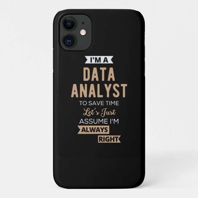 Data Analyst Case-Mate iPhone Case (Back)