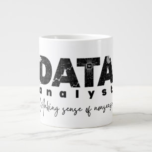 Data Analyst Design – Making Sense of Nonsense  Large Coffee Mug