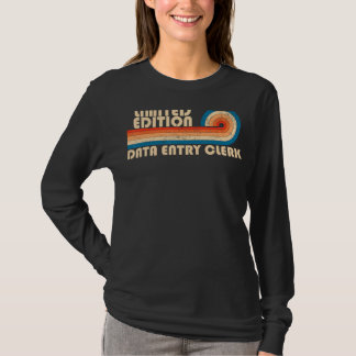 DATA ENTRY CLERK Funny Job Title Profession Birthd T-Shirt