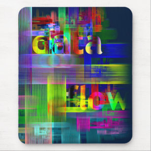 DATA flow Mouse Pad