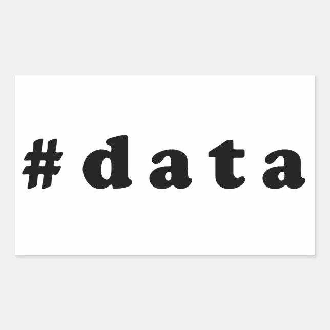 Data lover sticker (Front)