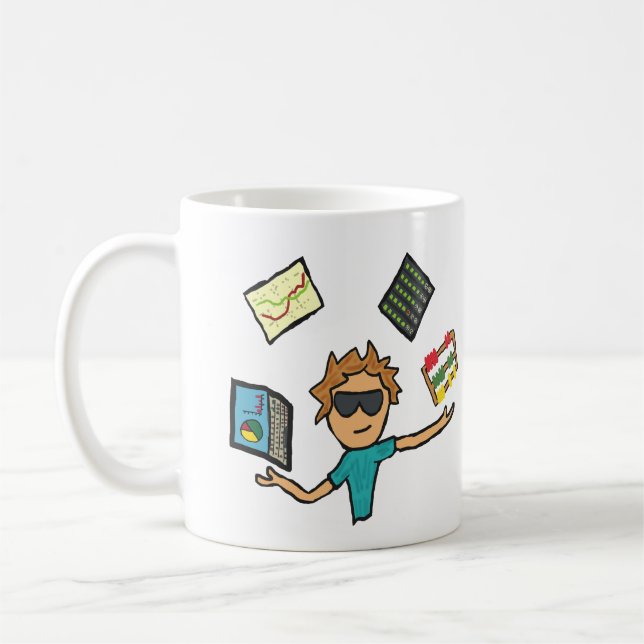 Data Science Coffee Mug (Left)