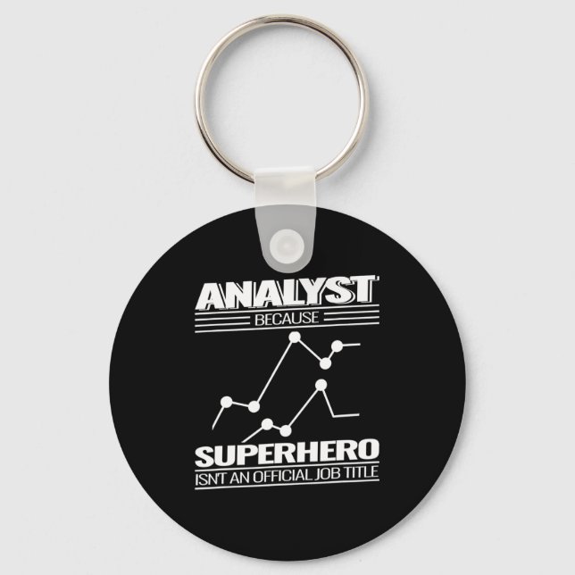 Data Science Data Analyst Data Technology Statisti Keychain (Front)