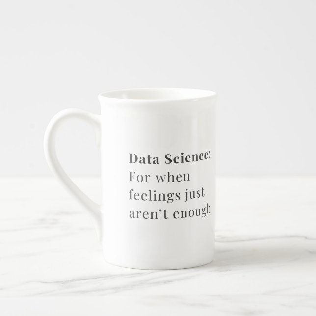 Data Science Mug - Car Quand Les Sentiments Ne Suf (Gauche)