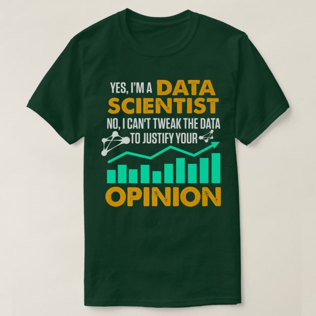 Data Scientist Data Science Mining Analyst Premium T-Shirt (Design Front)
