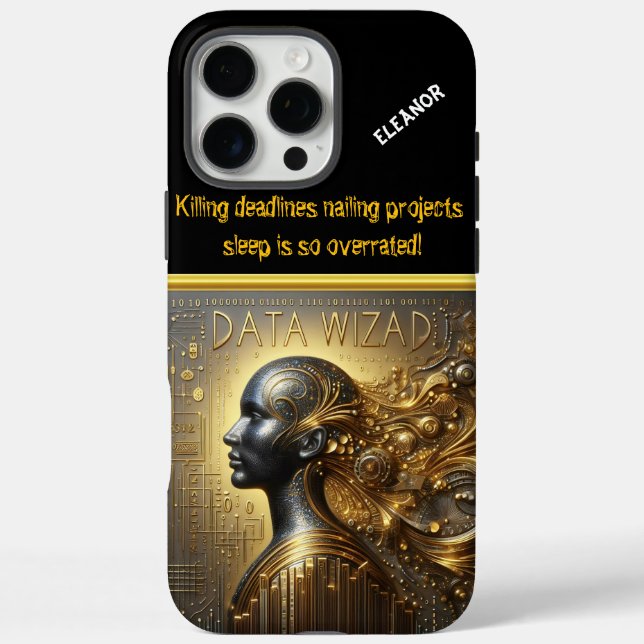 Data Scientist in Tech Art Case-Mate iPhone Case (Back)