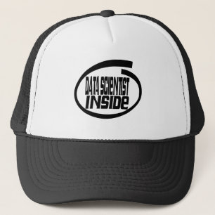 Data scientist Inside Trucker Hat