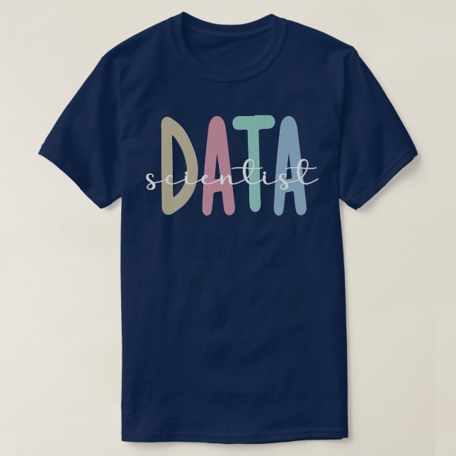 Data Scientist Machine Learning Data Science Premi T-Shirt (Design Front)