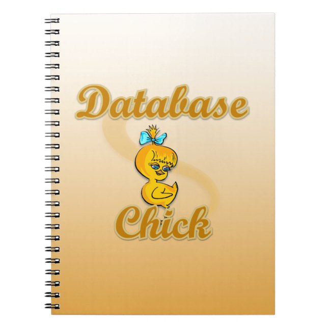 Database Chick Notebook (Front)