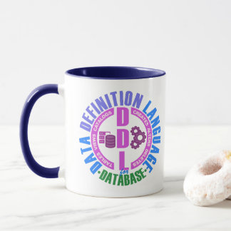 Database DDL Data Definition Language Mug