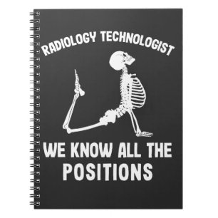 Date A Rad Tech Radiologist Skeleton Radiology Notebook