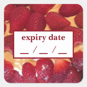date d'expiration (utilisation par) autocollants a