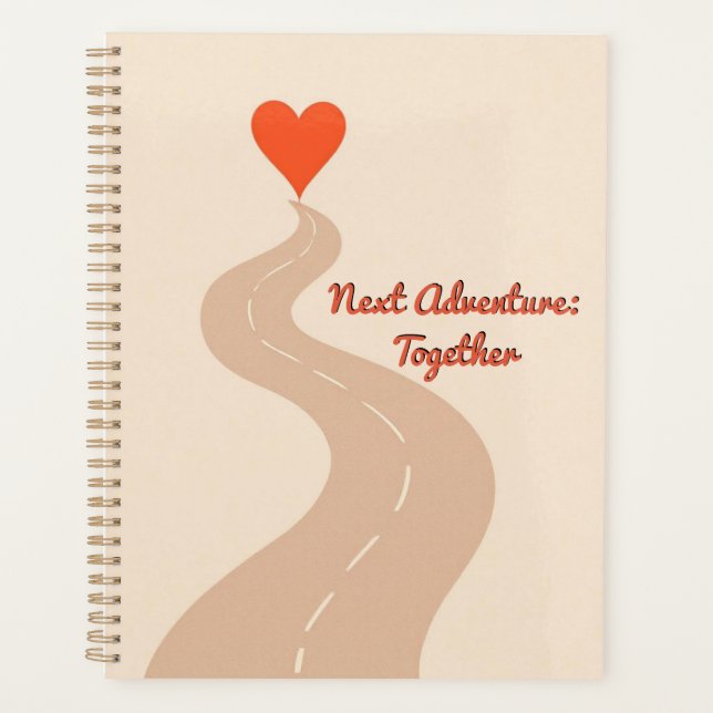 Date Night & Adventure Planner | Romantic Road Map (Front)