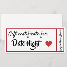 Date Night Coupon