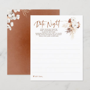 Date Night Ideas For Couple or Bride - Terracotta