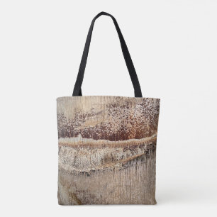 Date Palm Tree Trunk Texture Closeup Photo Image Tote Bag