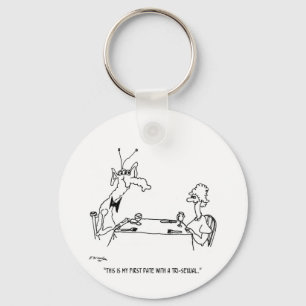 Date With a Tri-Sexual Keychain