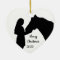 Dated Christmas Girl & Her Horse Love Silhouette