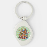 Dated New Home Gingerbread House