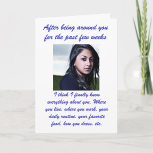 Dating Card