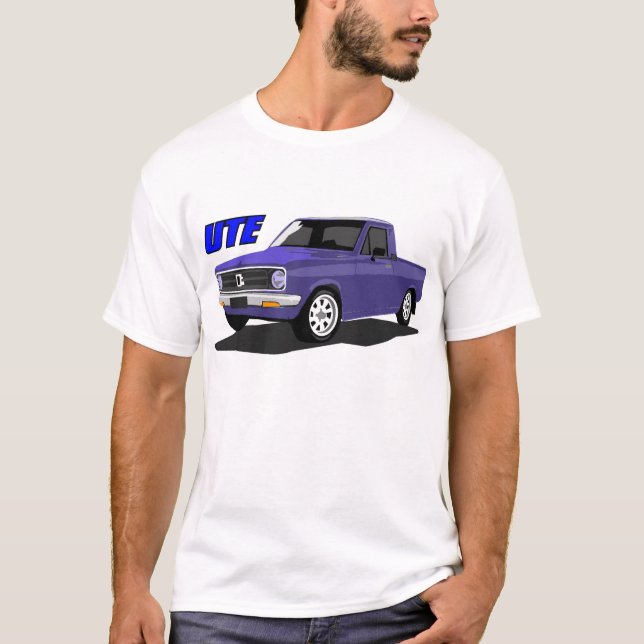Datsun UTE Blue T-Shirt (Front)