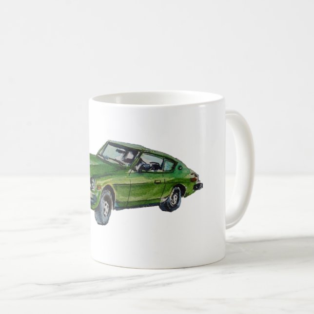 Datsun Z Artwork Mug (Front Right)