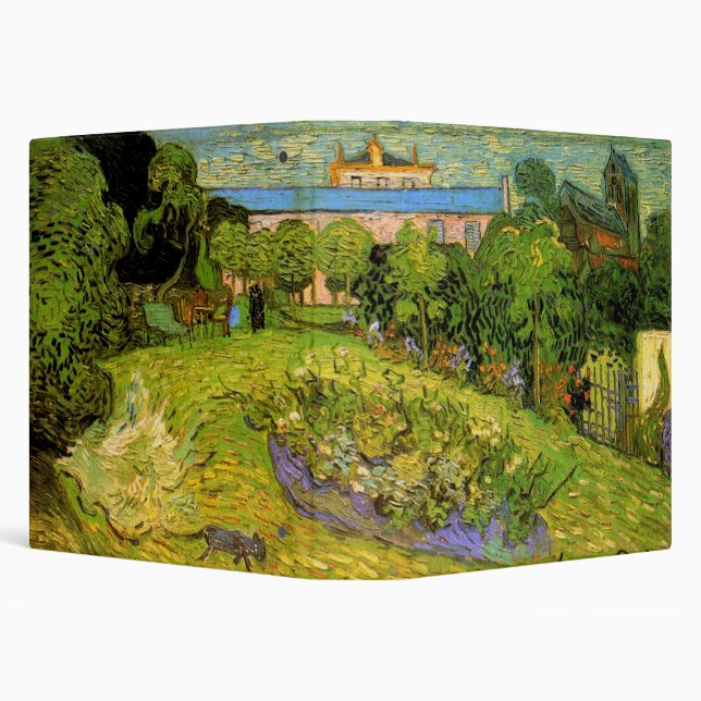 Daubigny's Garden by Vincent van Gogh, Le Jardin Binder (Background)