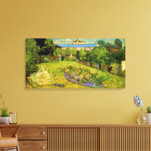 Daubigny's Garden by Vincent van Gogh, Le Jardin Canvas Print
