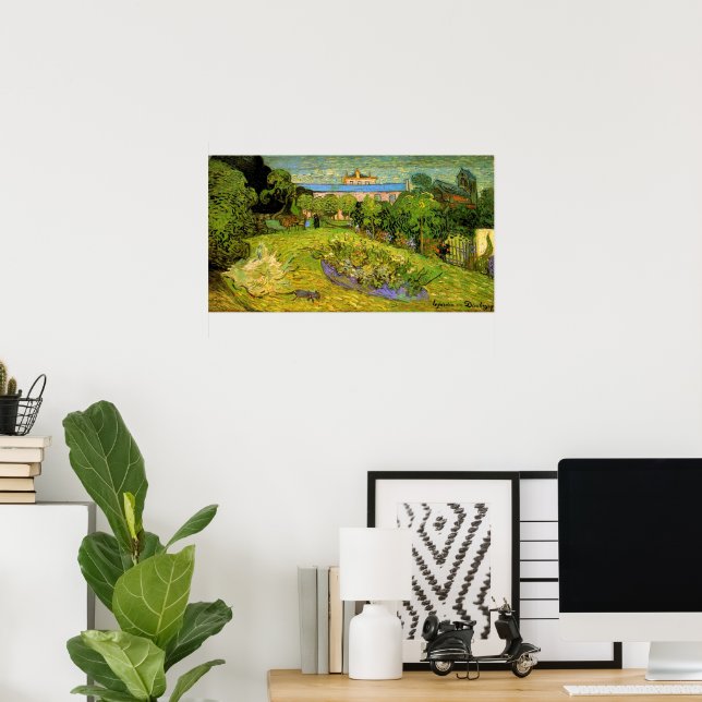 Daubigny's Garden by Vincent van Gogh, Le Jardin Poster (Home Office)