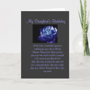 Daughter Birthday Card