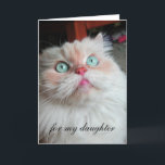 Daughter birthday Card<br><div class="desc">Daughter birthday card customizable to your text</div>