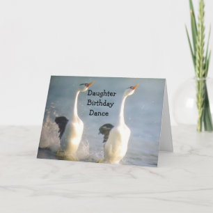 DAUGHTER BIRTHDAY DANCE CARD