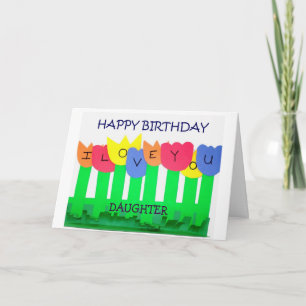 DAUGHTER BIRTHDAY=YOU ARE SPECIAL CARD