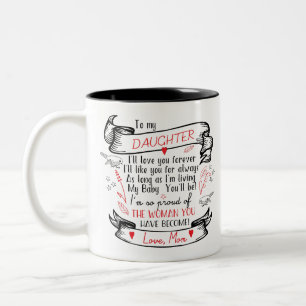 Daughter Coffee Mug Gift from Proud Mom
