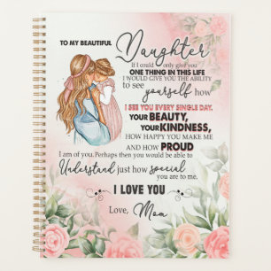 Daughter Gift   Letter To My Daughter From Mom Planner