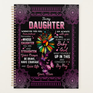 Daughter Gift   Letter To My Daughter From Mom Planner