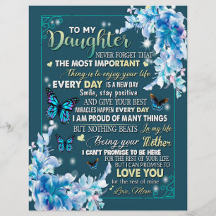 Daughter Gifts Letter To My Daughter From Dad Letterhead
